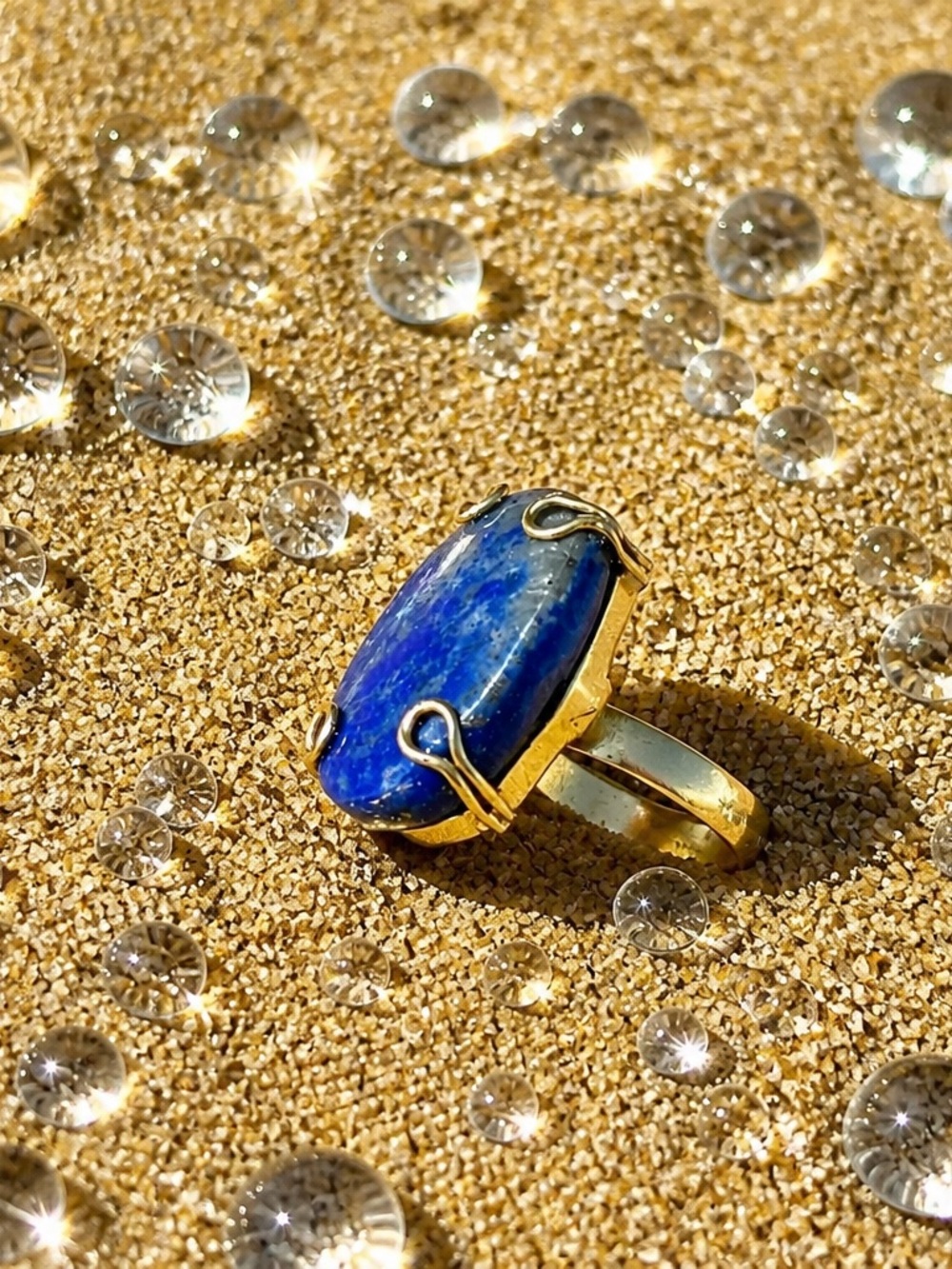 Lapis Lazuli Ring - Picture 4 of 15